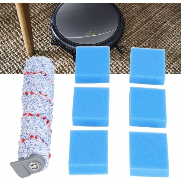 Dammsugarfilter, ersättningsfiltersponser för golvborstvals för HF10E‑01 skurmaskin KLB