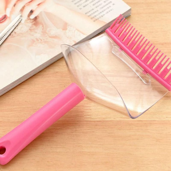 Kvinnor 1 x Hår Trimmer Lugg Klipp Verktyg Lugg Kam Frisyr DIY Frisyr 2 i