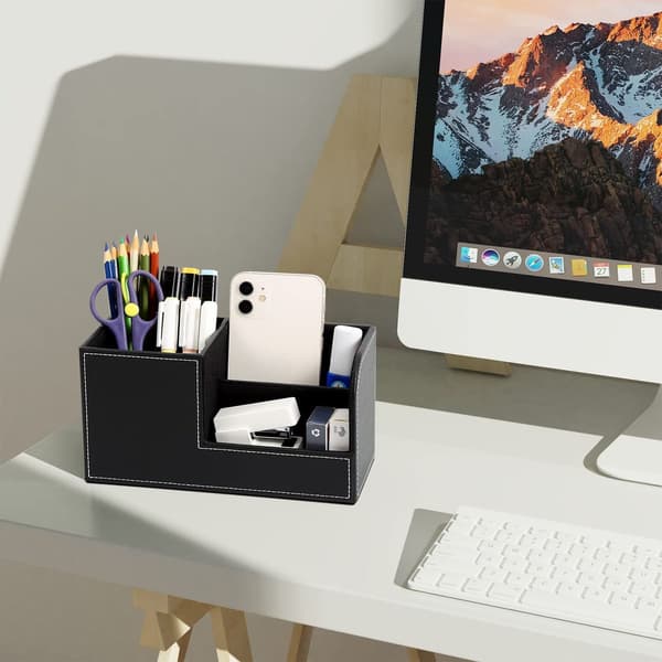 Pen Holder Desk - Kontor Blyantholder Organizer Desktop Kontor Tilbehør KLB