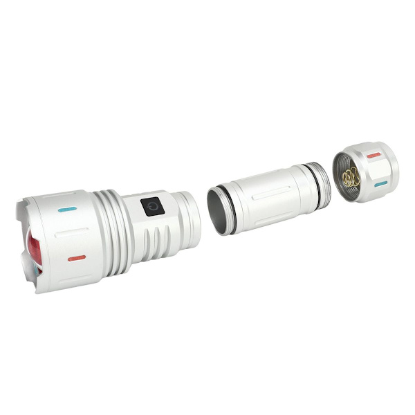 LED lommelygte, 10000 lumen, 5 tilstande, USB Type C KLB