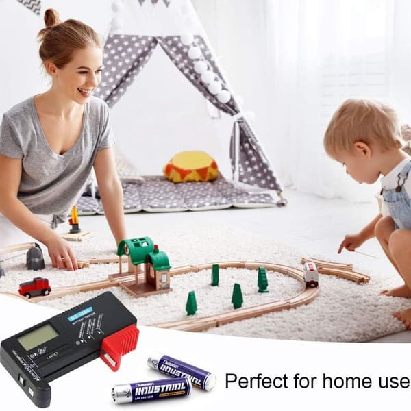 Batteritester digital batteritester BT-168D batteritestutstyr med LCD