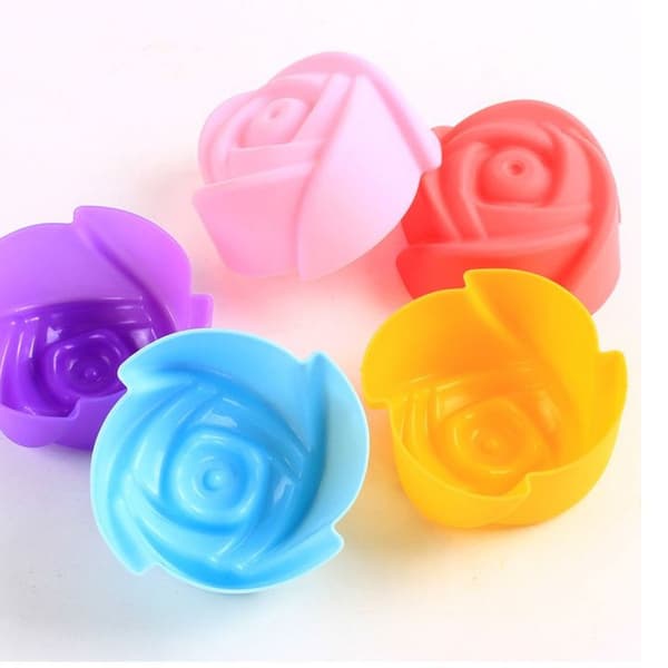 Premium silikon bakform/muffinsform för muffins, cupcakes, kakor, pudding, KLB