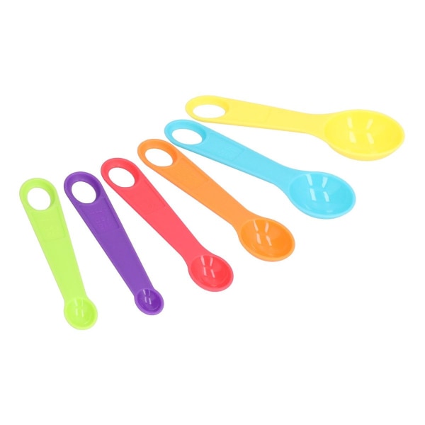 12 st/set Färgglada Mätkoppar Plast Mätkoppar KLB