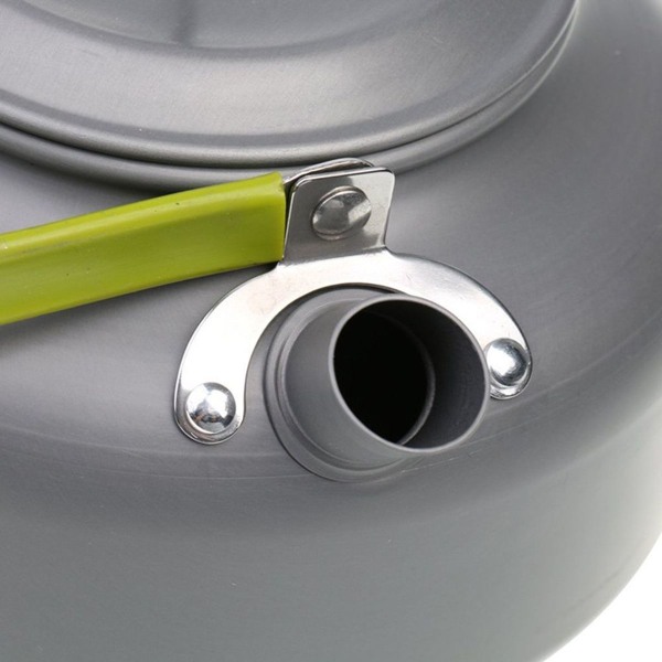 Camping Kittel Tekanna Kaffeepott Bärbar Aluminium för Utomhus