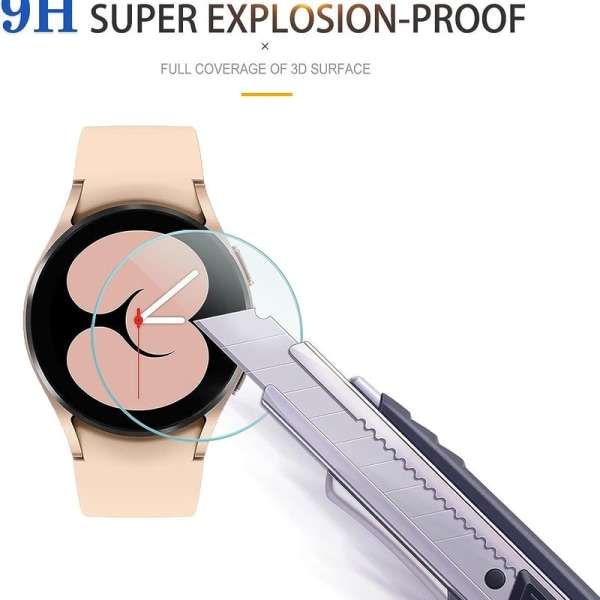 Skjermbeskytter i herdet glass for Samsung Watch