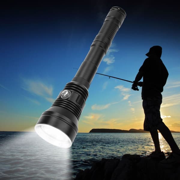XHP70 6800LM super lysende LED lommelygte IPX8 undervands KLB