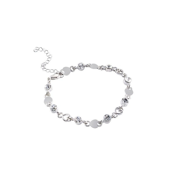 Hjärtformad armband dammode smycken
