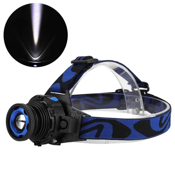 Ulkoinen LED-otsalamppu, vedenpitävä otsalamppu KLB
