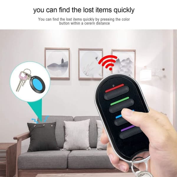 Nøkkelfinner Trådløs Nøkkelfinner med 4 Mottakere Element Locator, Element