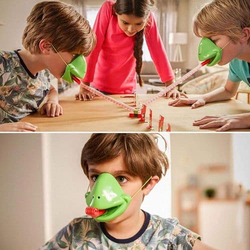 Interaktivt flerspiller brettspill: Greedy Chameleon, Kameleonen spiser