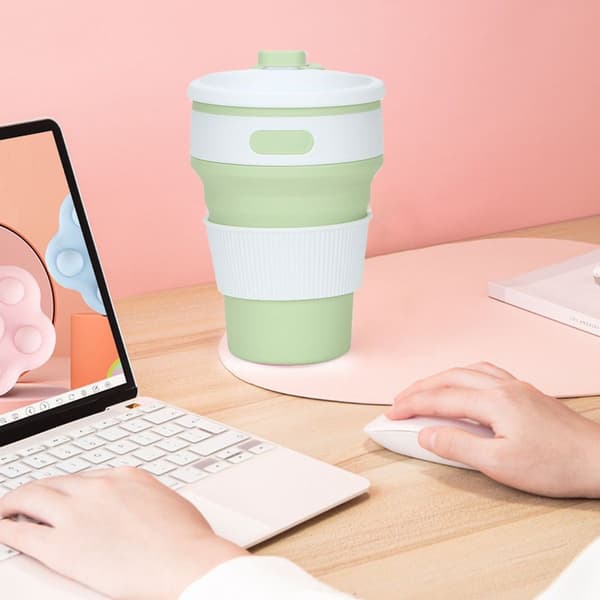 Foldbar kaffekopp, grønn KLB