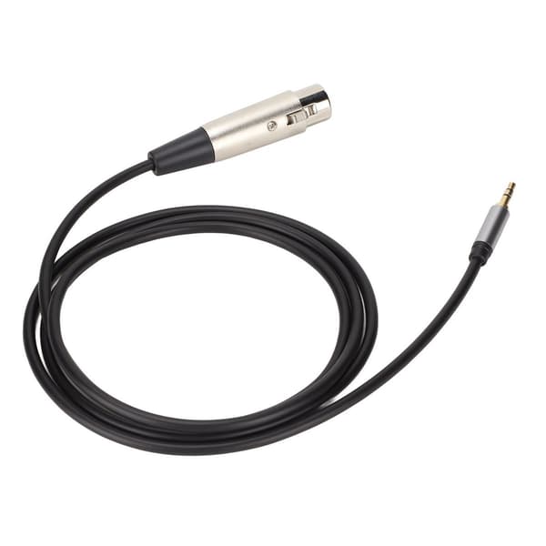 XLR hun til 3,5 mm han adapterkabel HiFi Plug and Play KLB