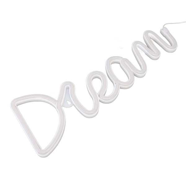 Dröm LED Neonljus Batteridriven USB-driven Neonvägglampa KLB