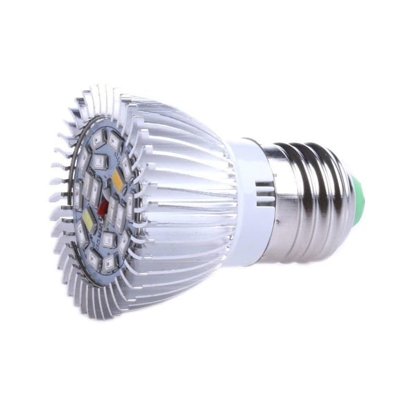 18W LED-kasvilamppu E27 18 LED täyden spektrin kasvivalo LED-kasvatusvalo,