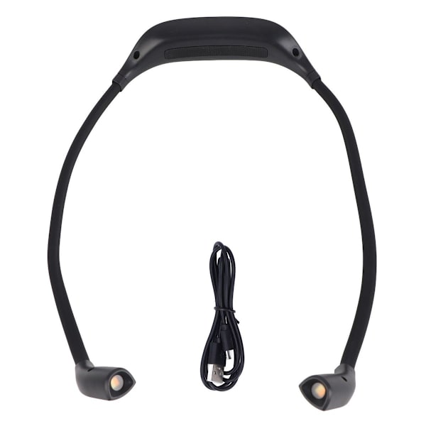 Halsboklampa USB Uppladdningsbar Bärbar LED Halshängare KLB