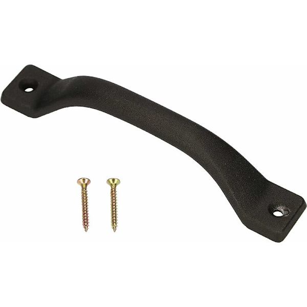 Sæt med 2 møbelgreb Hvid 140 mm sort KLB