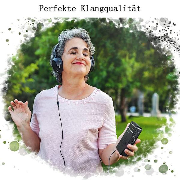VHF/FM/AM-radio, paristokäyttöinen, pieni, transistoriradio, maailmanvastaanotin