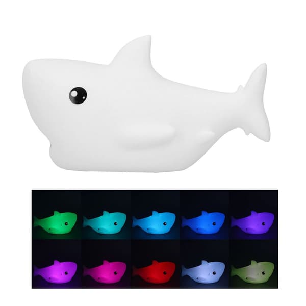 W LED natlampe, sød 7 farver USB sengelampe gave KLB