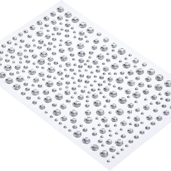 eBoot 650 stk. selvklæbende krystalrhinestones (klare)