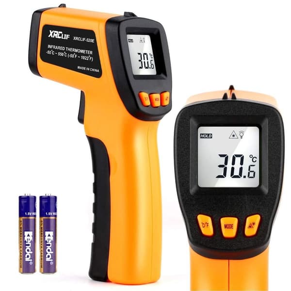 Infraröd termometer för matlagning - Kontaktfri matlagnings termometer -50 400 KLB