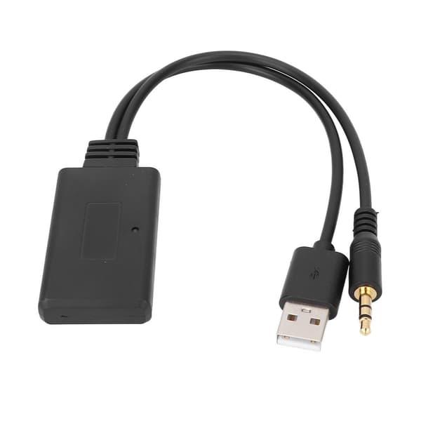 Bil AUX BT 5.0-mottaker 3,5 mm jack utsøkt stereo KLB