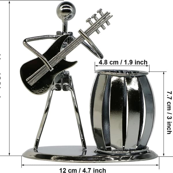 Gitarpennholder, kreative skrivebordstilbehør, allsidig KLB