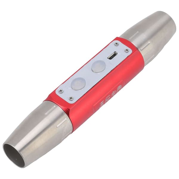 Edelstenlys, 4 moduser, USB-lading, holdbar metall, 2600mAh KLB