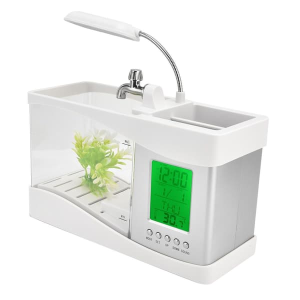 Multifunktionell USB-akvarielampa, liten akvarielampa KLB