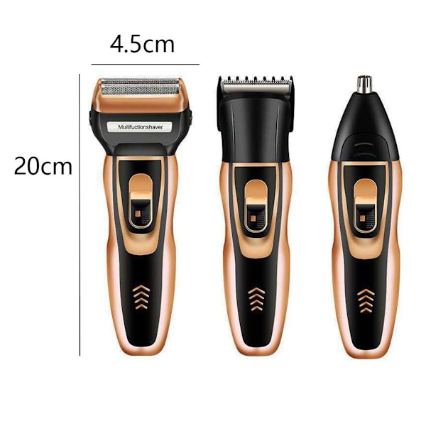 All-in-one lithium-ion shaver til personlig pleje derhjemme KLB