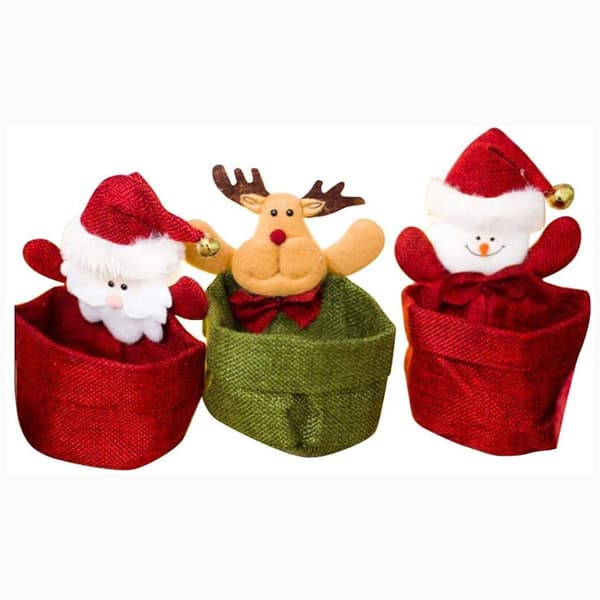 Pakke med 3 julepynt, julepynt KLB