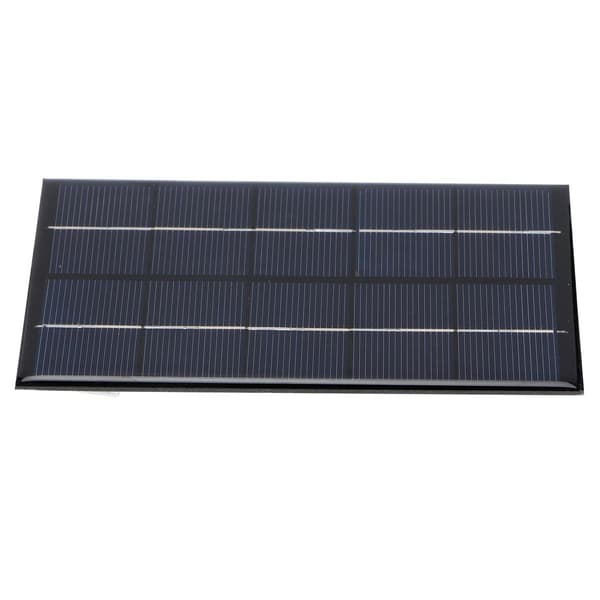 2W 5V polysilicon solcellepanel batterilader strømforsyning KLB