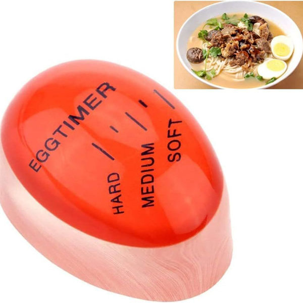 Egg Timer, 2 stk. Koke Egg Timer Velg Modenhet Av Eggene I Henhold Til Temperatur KLB
