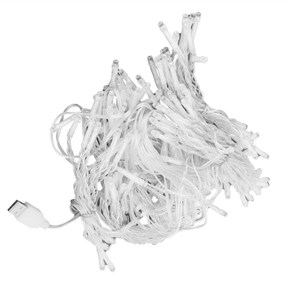 192LED dekorative lyskæde USB strømforsyning lys til hjemmet KLB