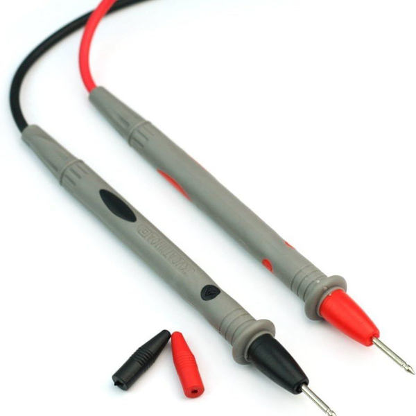 2 stk. Digitalt Multimeter Ledningsprobe Tester Kabel 1000V 10A