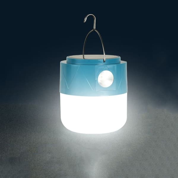 105 Oppladbare Solcelle LED-pærer Campinglys Nødlampe med tasker