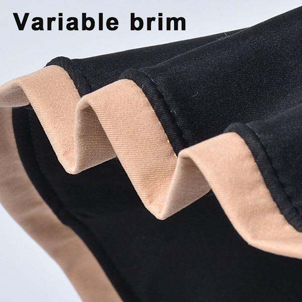 Stor solhatt med bred brätte, sommarhatt, fiskehatt, modebåge, strand, solskydd KLB