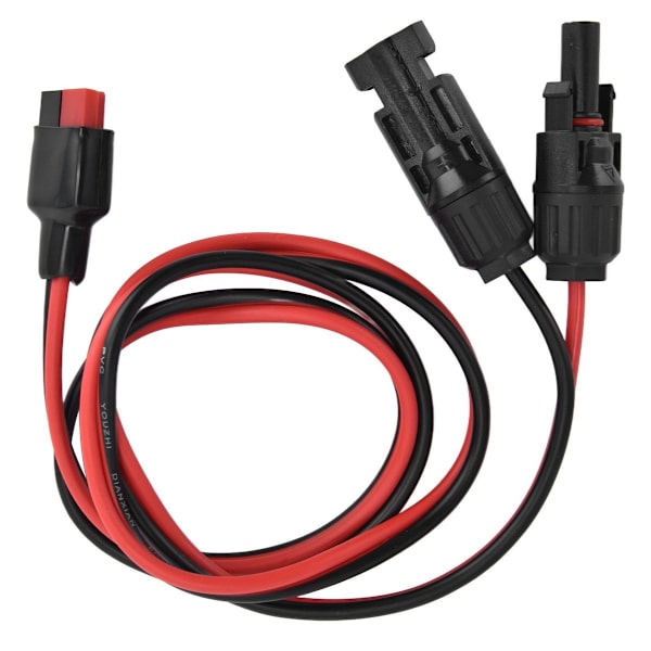 30A 600V 2,5mm² 1m solcelleforlængerkabel messing flamme KLB