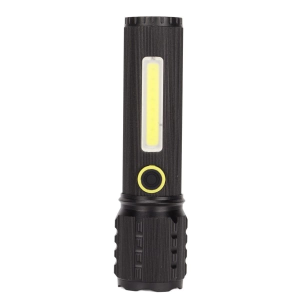 Mini ficklampa, starkt ljus, 3 lägen, teleskopisk zoom KLB