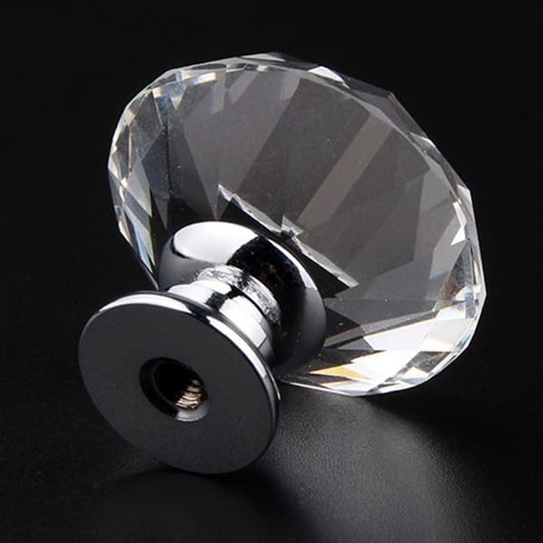 20 stk. Legering Anti-oxidation Krystal Form Skuffe Knapper KLB