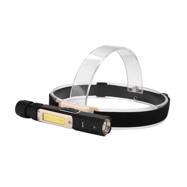 LED arbejdslys lommelygte XPG + COB 90° foldbar + magnet KLB