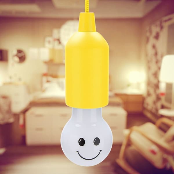 0,2W LED Trækledning Pære Bærbar Have Camping Lampe KLB