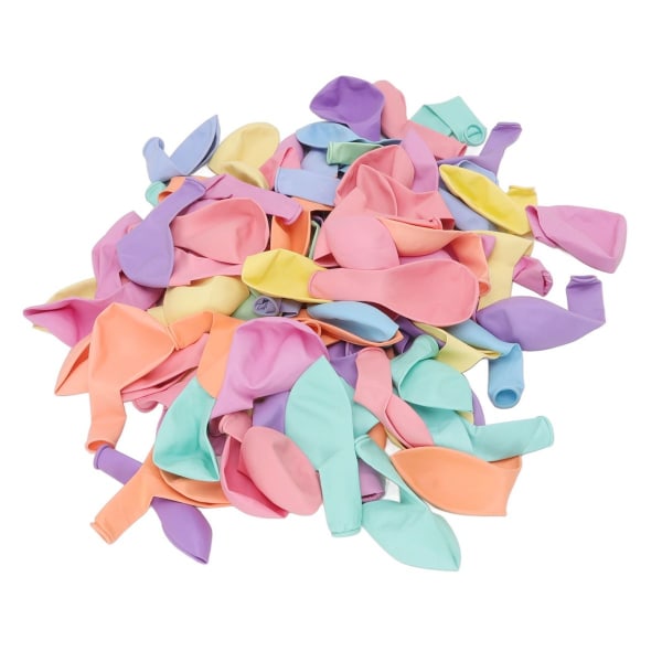 100 stycken 12 tums latexballonger, förtjockade macaronballonger för KLB