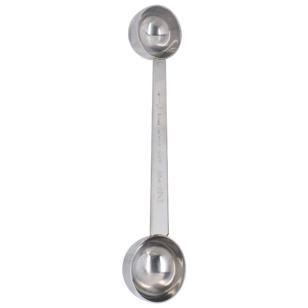 15ML 30ML Dobbelt Hoved Måleske Rustfrit Stål Scoop KLB