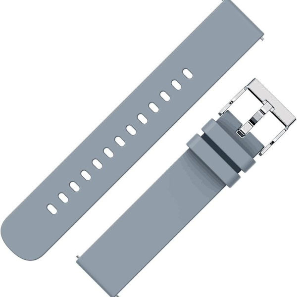 P22 P32 P36 Smart Watch Rem 20mm Mjuk Silikonersättningsband Grå
