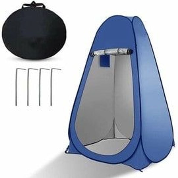 Portable pop-up privacy tent is suitable for outdoor shower, dressing room, rain KLB