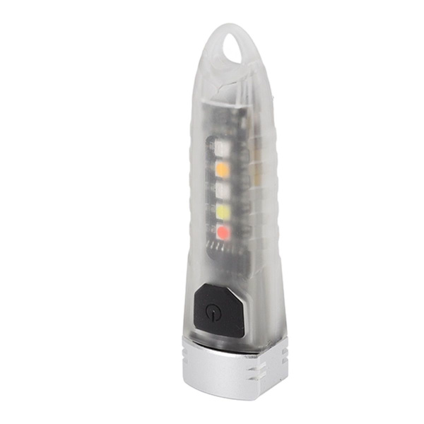 Mini-avaimenperä taskulamppu, kannettava mini-USB-ladattava KLB