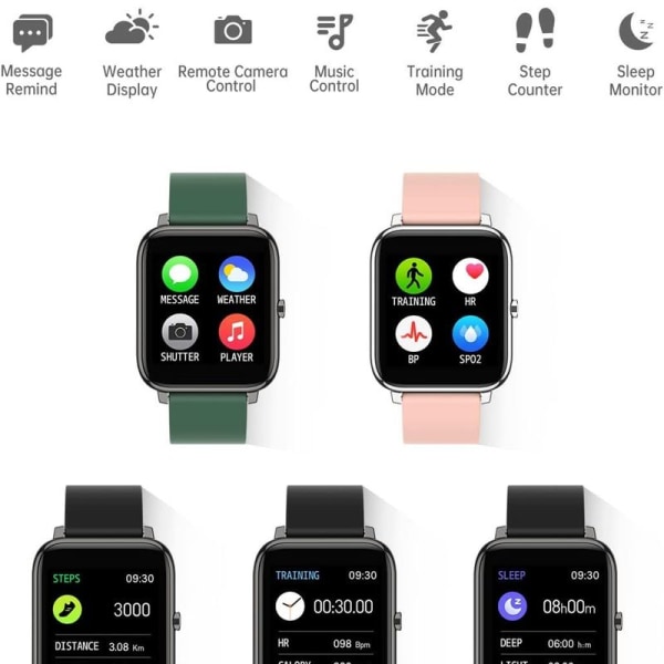 Smartwatch, smartwatch med blodtryck, blodsyremätning