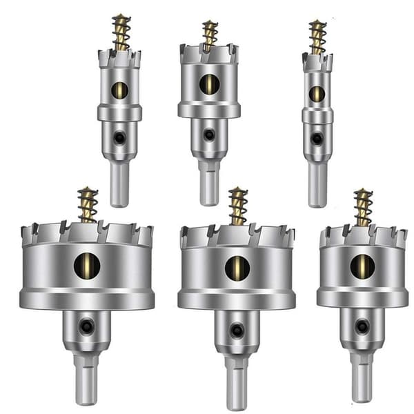 PCS TCT 16-60mm Karbid Hulsave Metalkutter Legering Bor KLB