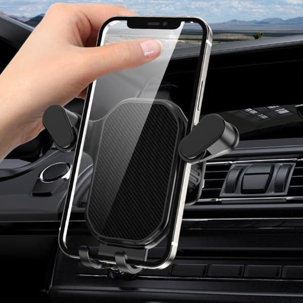 Universal bilmobiltelefonholder 360 rotasjon luftventil GPS Mou