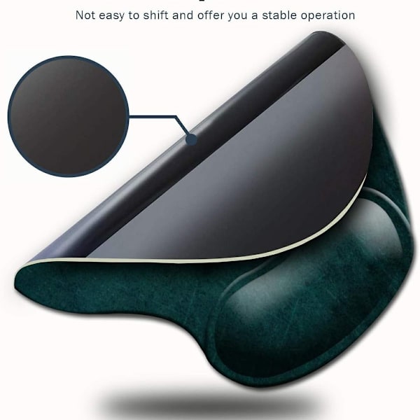 Ergonomisk musematte med håndleddstøtte, søt musematte med
